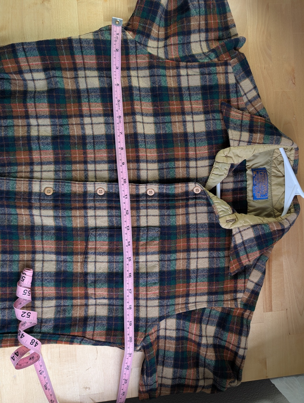 Vintage Pendleton Lodge Shirt Women's Medium Long sleeve - Picture 8 of 13
